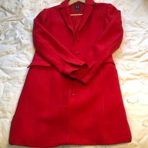 A|X Armani Exchange XS wool coat